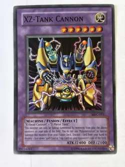 Yugioh XZ-Tank Cannon MFC-053 Super Rare Unlimited Edition NM - Image 1