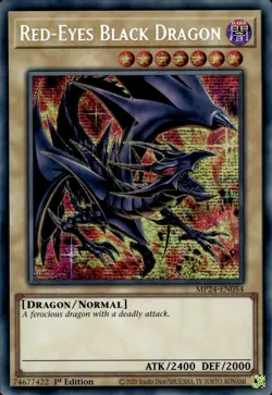 Red-Eyes Black Dragon (Alternate Art)-Prismatic Secret Rare - 1st Edition - M... - Image 1