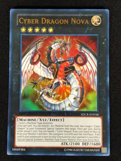 Yugioh Cyber Dragon Nova SDCR-EN038 Ultra (NM) - Image 1