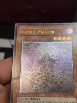 Yugioh Zombie Master TAEV-EN039 Ultimate Rare 1st Edition Moderate Play - Image 2