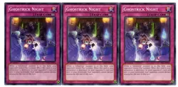 Yugioh- 3X Ghostrick Night - Common - 1st Edition - PRIO-EN074 - Near Mint - Image 1