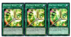 Yugioh- 3X One-Shot Wand - Common - 1st Edition - ABYR-EN051 - Light Play - Image 1