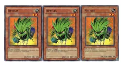 Yugioh- 3X Nettles - Common - Unlimited - CSOC-EN024 - Light Play - Image 1