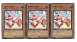 Yugioh- 3X Sonic Chick - Common - 1st Edition - 5DS1-EN010 - Near Mint - Image 1
