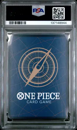 2025 ONE PIECE OP11-A FIST OF DIVINE SPEED 3RD ANV-GOLD MONKEY D. LUFFY PSA 10 - Image 2