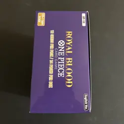 One Piece Tcg OP-10 Royal Blood English Booster Box NO WRAP DIRECT FROM BANDAI! - Image 2