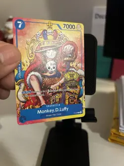 Monkey.D.Luffy (2nd Anniversary Stamped Promo) P-043 One Piece - Image 4
