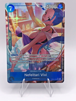 One Piece EB04-025 Nefeltari Vivi Alt Art OP14 The Azure Sea’s Seven ENGLISH NM - Image 1
