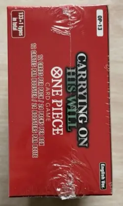 One Piece OP13 Booster Display - Carrying On His Will I SEALED I ENGLISCH - Image 2