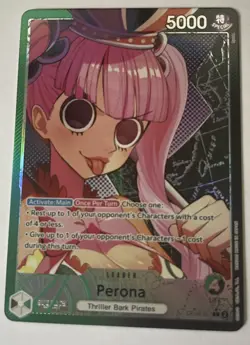 English - One Piece TCG Wings of the Captain - Leader Perona (Alt Art) OP06-021 - Image 1