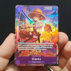 One Piece TCG Shanks (065) (Alternate Art) OP13-065 Carrying On His Will Foil - Image 1