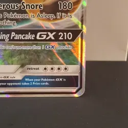 Pokemon TCG Snorlax GX SM05 Sun Moon Black Star Promo Card - Image 4