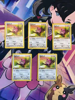 Pokemon Jigglypuff 54/64 Jungle 1st Edition LOT OF 10 Cards 1999 Vintage - Image 2