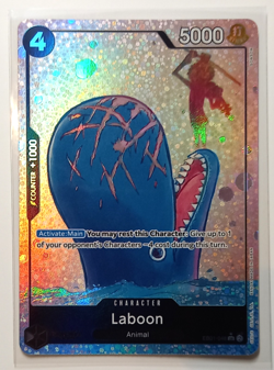 One Piece (TCG/CCG): (EB01) Laboon SR Card - EB01-048 - Alt Art - Image 1