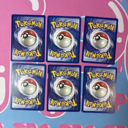 *LOT OF 6* JIGGLYPUFF JUNGLE SET POKEMON CARD 54/64 LP - Image 2