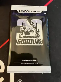 UniVersus TCG Burning Godzilla Promo Card Pack Sealed PSA Promo Pack - Image 1