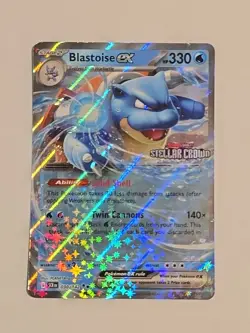 Blastoise ex (Stellar Crown Stamp) 030/142 Miscellaneous Cards & Products Holo - Image 1