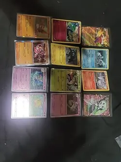 12 Card Pokemon LOT Meloetta Skeledirge Zekrom Kyurem Reshiram - Image 1