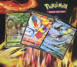 Inteleon, Rillaboom, & Cinderace V (Lot of 3) SWSH Promo Pokemon Cards NM 🔥🔥 - Image 1