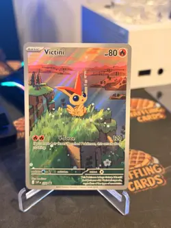 Victini 208 SVP SV: Scarlet & Violet Promo Cards Holo NM - Image 1
