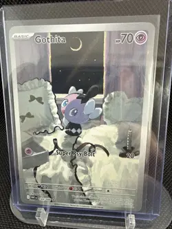 Pokemon Gothita TCG Illustration Rare Card #124/086 SV White Flare NM! - Image 1
