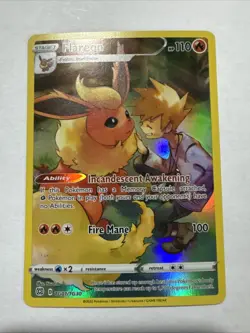 Flareon TG01/TG30 - Pokemon TCG Brilliant Stars Sword & Shield Holo Rare Card🔥 - Image 1
