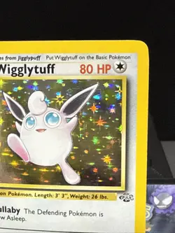 Pokemon Card Wigglytuff 16/64 Rare Holo Jungle Set WOTC Light Play - Image 2
