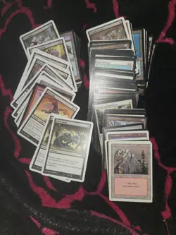 Magic The Gathering Approx 300 Cards Vintage 90s No Other Info Random - Image 2
