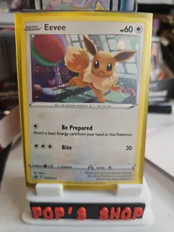 Eevee SWSH212 SWSH: Sword & Shield Promo Cards Holo - Image 1