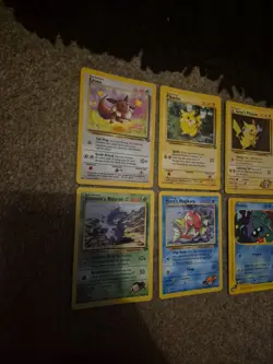 Pokemon TCG Vintage WOTC Card Bundle Pikachu Eevee Charmander Magikarp And More - Image 5