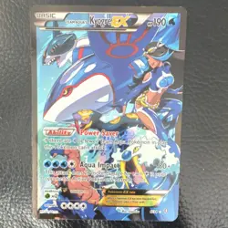 Pokemon Team Aqua's Kyogre EX Ultra Rare Holo Double Crisis 6/34 TCG Card - Image 1