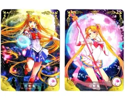 Goddess Story Waifu Card TCG | Sailor Moon - CARD SET [ 2 cards ] Usagi Tsukino - Image 1