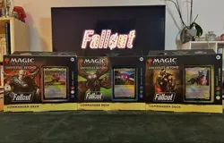 🔥Magic the Gathering: Fallout Commander Deck Mutant Menace Sealed + Extras🔥 - Image 1