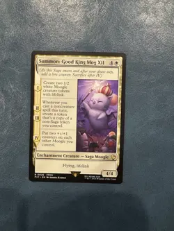 Summon: Good King Mog XII | 7% Off 2+ | Final Fantasy | NM | MTG - Image 1