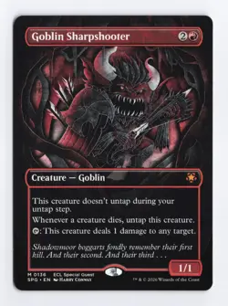 Goblin Sharpshooter #136 (Borderless) Mythic - MTG Special Guests SPG PACK FRESH - Image 1