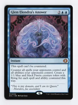 Glen Elendra's Answer #52 Mythic - MTG Lorwyn Eclipsed ECL PACK FRESH - Image 1