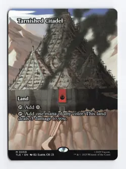 Tarnished Citadel Borderless #59 Mythic - MTG TLE Avatar Eternal Legal - Image 1