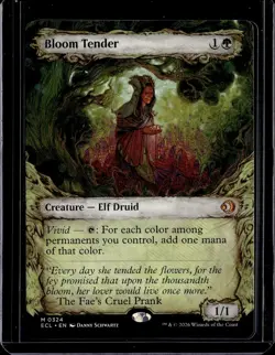 Bloom Tender (0324) (Showcase) - 324 - ECL - NM - MTG Magic the Gathering - Image 1