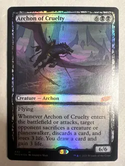 Archon of Cruelty (Showcase) #342 (Foil) (NM) Modern Horizons 2 MH2 Magic MTG - Image 1