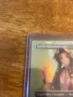 MTG Aerith Gainsborough (Borderless Foil) Final Fantasy 0374 FFVII FF7 NM - Image 5
