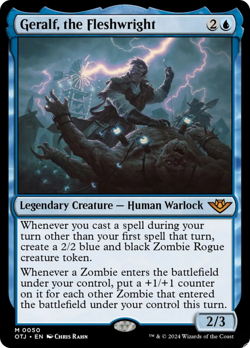 Geralf, the Fleshwright [Outlaws of Thunder Junction] Foil Near Mint - Image 1