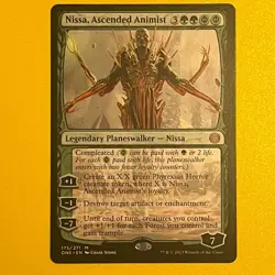 Nissa, Ascended Animist | M | 175 | Phyrexia: All Will Be One | MTG - Image 1