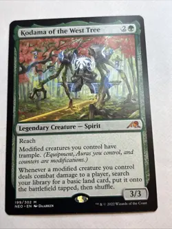Kodama of the West Tree Kamigawa: Neon Dynasty Regular NM/LP - Image 1