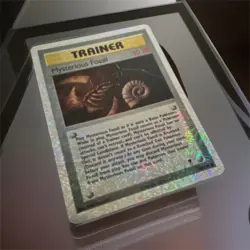 Pokemon Mysterious Fossil Trainer 109/110 Reverse Holo - Image 1