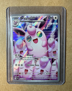 Pokemon TCG: Wigglytuff 105/094 Me02: Phantasmal Flames Holo IR NM - Image 1
