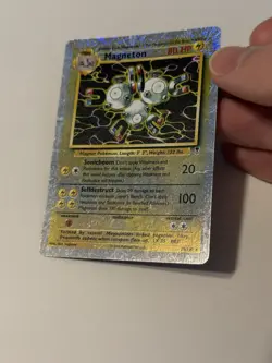 Pokemon TCG Magneton Reverse Holo Card Legendary Collection 28/110 - LP/MP! - Image 3