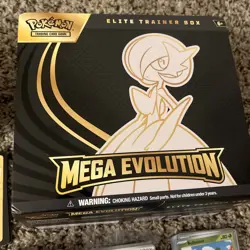 POKEMON TCG MEGA EVOLUTION GARDEVOIR ETB w/ PROMO ACCESSORIES & Hits & Bulk - Image 4