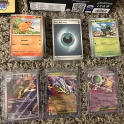 POKEMON TCG MEGA EVOLUTION GARDEVOIR ETB w/ PROMO ACCESSORIES & Hits & Bulk - Image 5