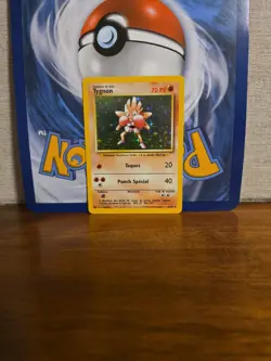 Hitmonchan Tygnon 7/102 Base Set Italian Holo Rare Pokemon - Light Play - Image 1