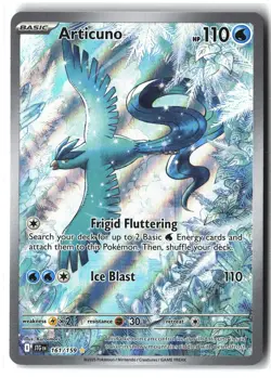 Articuno ⭐ 161/159 Holo Illustration Rare Journey Together 2025 Pokemon NM - Image 1